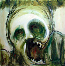 Roberto Botta, «Grito», óleo sobre tela, 2008.
