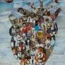 Froylan Ruiz, «Foto cardiograma», collage, 2009.