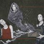 Emilia C. de la Garza,«Los yo», óleo sobre tela, 2007.