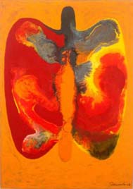 Armanda Alves, «Respirar», óleo sobre tela, 2009.