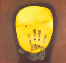 Franco Siron, «El espejo», óleo sobre tela, 1975.