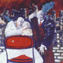 Donato Grima, «Con la música a otra parte», óleo sobre tela, 1992.