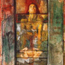 Rafael Cauduro, «Natividad» acrílico y óleo sobre madera, 1997.