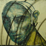 David Rebagliati, «Mono Liso», esmalte sobre tela, 2006.