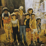 Carlos Manuel Salazar Ramirez, «Los niños felices...!», óleo sobre tela, 2008.