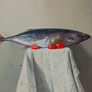 Yampier Sardina Esperón, «El gran atún», óleo sobre tela, 2008.