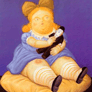 Fernando Botero, «La muñeca», óleo sobre tela.