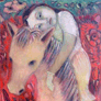 Silvia Fontaine Caballero, «Regreso», óleo sobre tela, 2006.