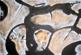 Teresa Polverigiani, «Oseo», óleo sobre tela, 2011.