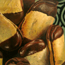 Juan Carlos Mori, «Galletas de chocolate», óleo sobre madera, 2011.