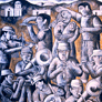 Jesús Víctor Salvador, «Músicos II», óleo sobre tela, 2008.
