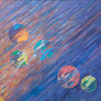 Florinda Suárez, «Espacio cósmico», óleo sobre tela, 2006.