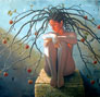 Denis Nuñez Rodríguez, «Como un árbol viejo...», óleo sobre tela, 2009.
