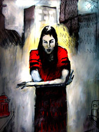 Raymundo Rodriguez, «Cenital», óleo sobre tela, 2008.