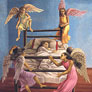 Juan Soriano, «Cuatro esquinitas tiene mi cama», óleo sobre tela, 1941.