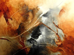 Yon La Rotta, «Sin título», óleo sobre tela, 2013.