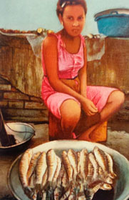 Dlana Mascaroz, «Sin título», óleo sobre tela.