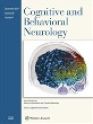 Cognitive and Behavioral neurology