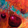 Yosipo, «Caen las cerezas», óleo sobre tela, 2006.