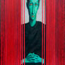 Juan Moreno Chamizo, «Dama verde», acrílico sobre tela, 2010.