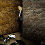 Rafael Larrea Uribe, «El señor Nakata habla con los gatos», arte digital, 2008.