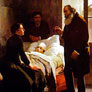 Arturo Michelena, «El niño enfermo», óleo sobre tela, 1886.