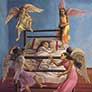 Juan Soriano, «Cuatro esquinitas tiene mi cama», óleo sobre tela 1941.