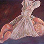 Dorian Florez, «Bebe», óleo sobre tela, 2011.