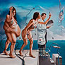 Eduardo Urbano Merino, «Obesidad mórbida», óleo sobre tela, 2003.