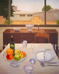 Enrique Cantú, «La señal», óleo sobre tela 2007.