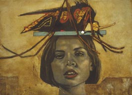 Arturo Rivera, «El mosco», óleo sobre tela, 2003.