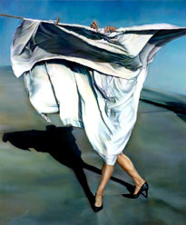 Ana Teresa Fernández, «Sin título», óleo sobre tela, 2007.