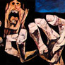 Oswaldo Guayasamín, «Las manos de la protesta», óleo sobre tela.