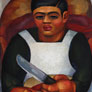 Agustín Lazo, «El Carnicerito», óleo sobre tela, 1926.