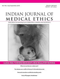 Indian journal of medical ethics