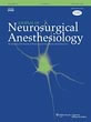 Journal of Neurosurgical Anesthesiology