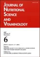 Journal of Nutritional Science and Vitaminology