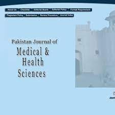 Pakistan Journal of Medical & Health Sciences