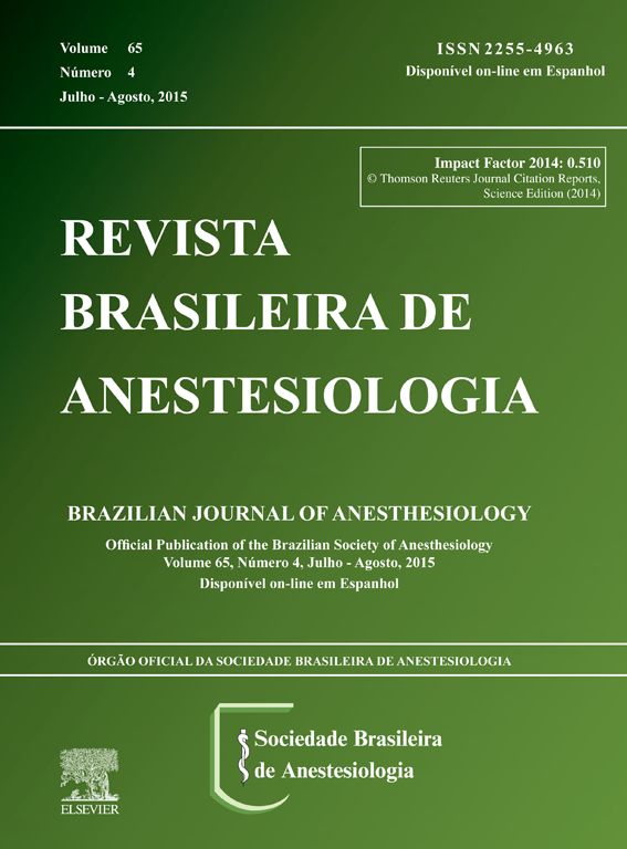 Revista Brasileira de Anestesiologia