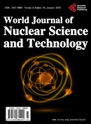 World Journal of Nuclear Science and Technology